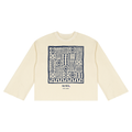 Nourish Your Roots Waffle Long Sleeve - Cream