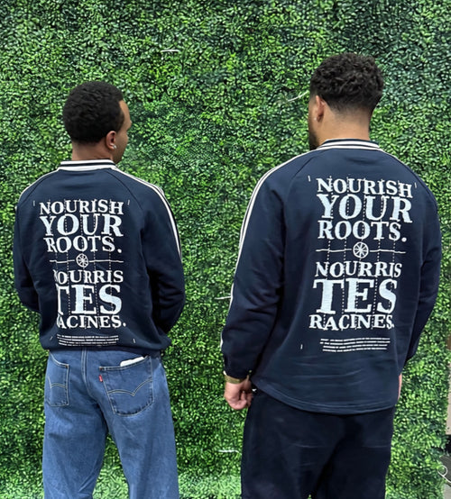 Nourish Your Roots Track Sweatshirt