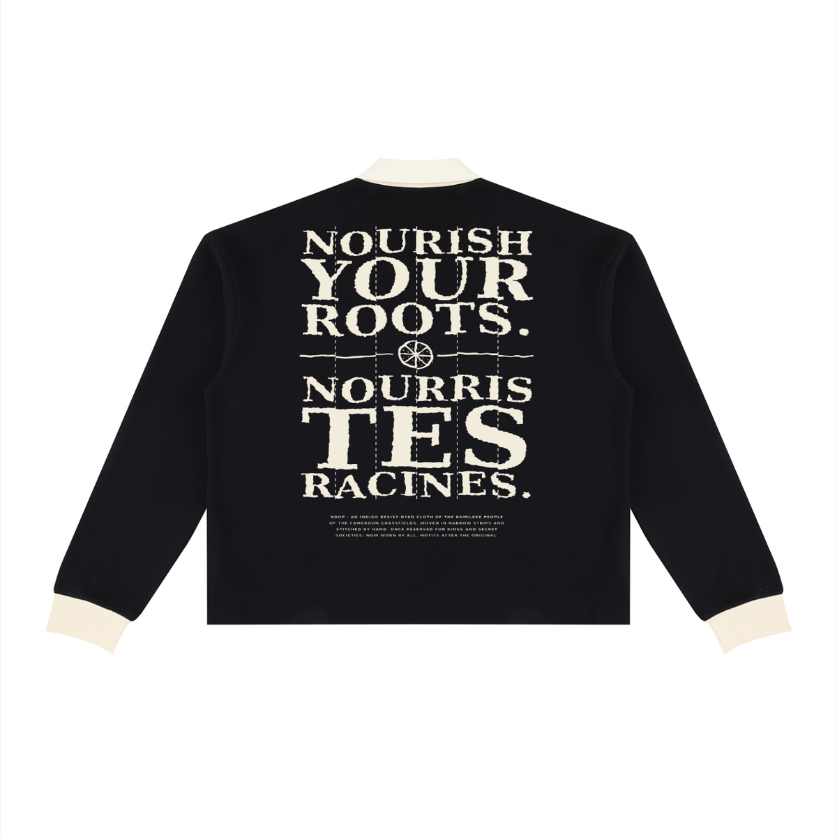 Nourish Your Roots Rugby Sweatshirt