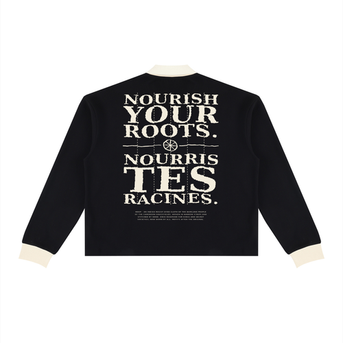 Nourish Your Roots Rugby Sweatshirt