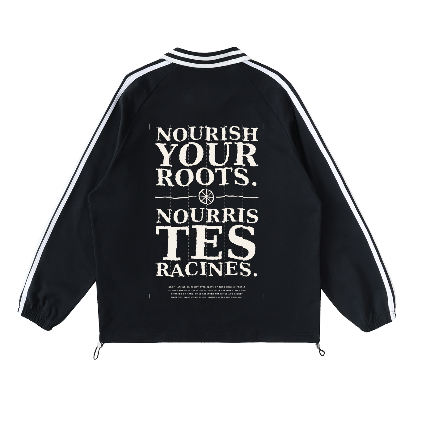 Nourish Your Roots Track Sweatshirt