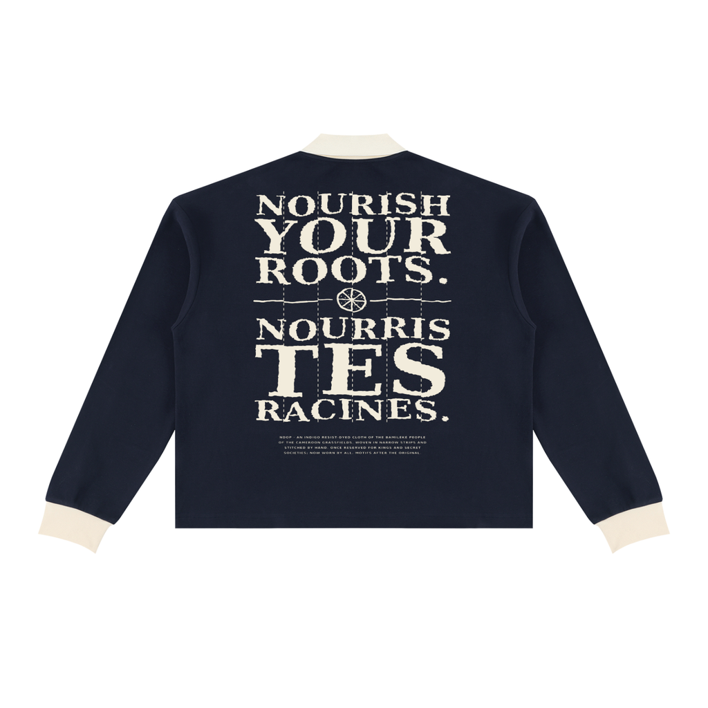 Nourish Your Roots Rugby Sweatshirt