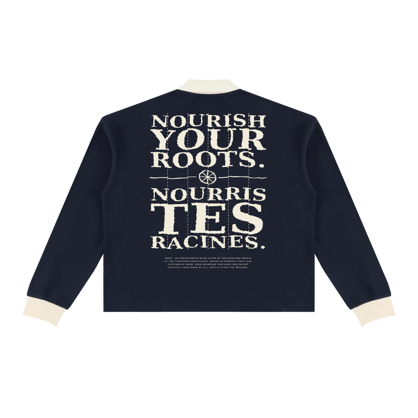 Nourish Your Roots Rugby Sweatshirt